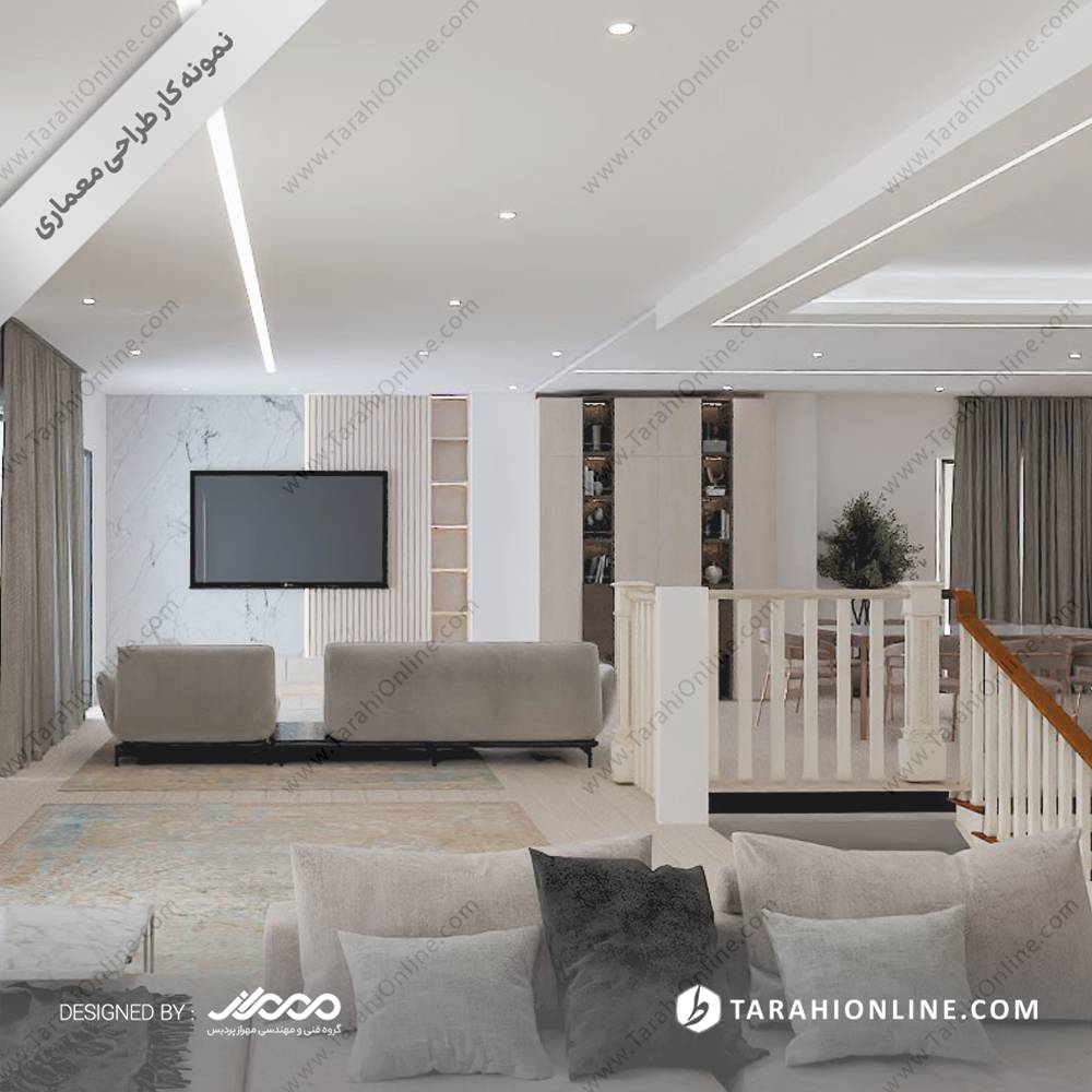 طراحی داخلی تریپلکس - تصویر 6